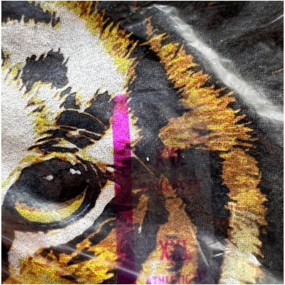 National Geographic Men's Big Cat Graphic Tee Charcoal Gray XXL - Picture 3 of 3